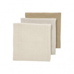 Pack 3 Muselinas Lavadas 70x70 cm Uni Sand